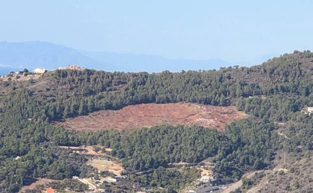 Almuñécar town hall to pay over 100,000 euros for plans to develop Cerro Gordo in 2005 Sur in